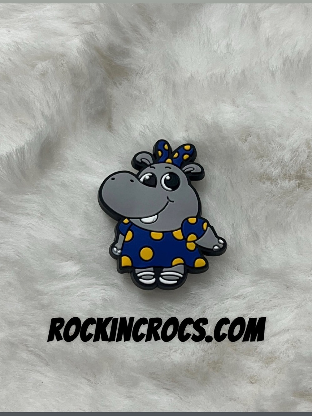 Chip and Potato Croc Charm